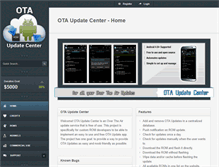 Tablet Screenshot of otaupdatecenter.pro
